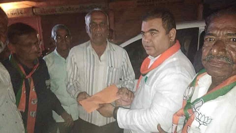 Keep the water reservoir in the burai project demands nijampur grampanchayat