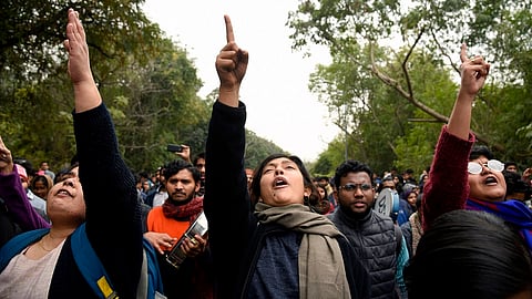 jnu attack five unanswered questions information in marathi