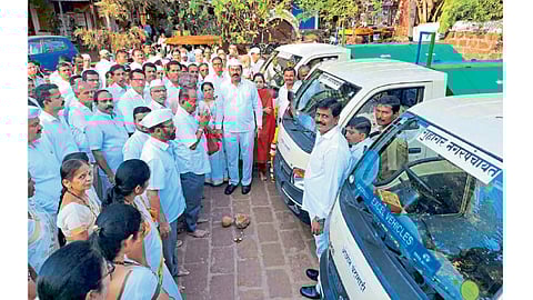 Guhagar Municipal Panchayat New Garbage Collection Kokan Marathi News