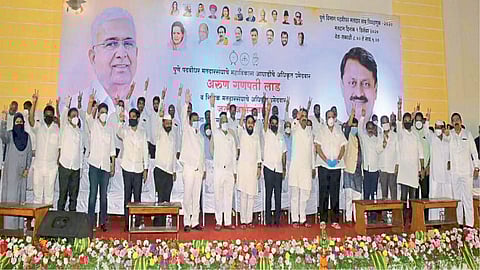 meetings of mahavikas aghadi speech for Rural Development Minister Hasan Mushrif