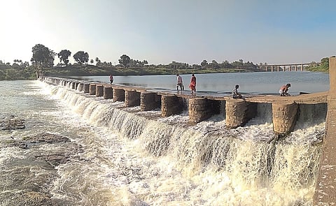 Increase in Krishna water level