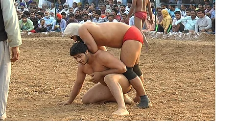 Off-field wrestling; The question of the diet of the wrestlers