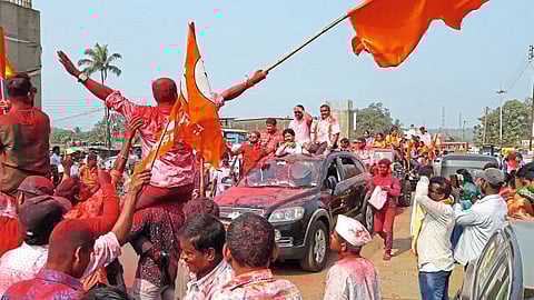 Shivsena Wins Due To Congress Crosses Ratnagiri Marathi News