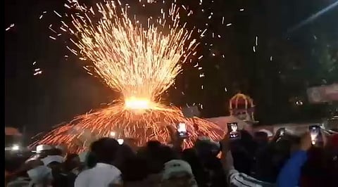 Dussehra fireworks canceled at Kavtheekand this year; No yatra also
