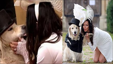 UK woman marries her dog on live TV