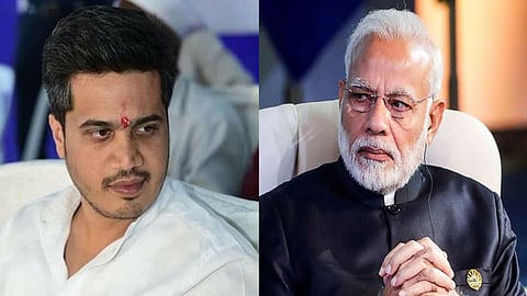 ncp leader rohit pawar calls pm narendra modi sangamner ngara yuva aamdar savadqncp leader rohit pawar calls pm narendra modi sangamner ngara yuva aamdar savad