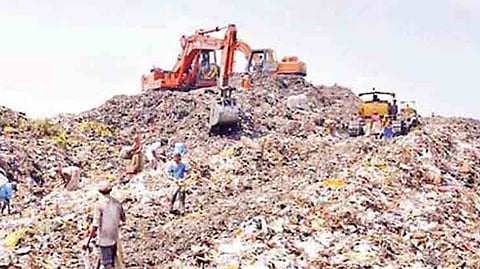 garbage dumping