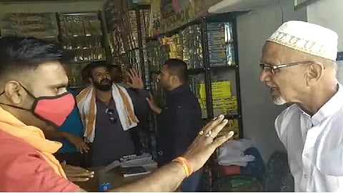 muslim shopkeepers threatened