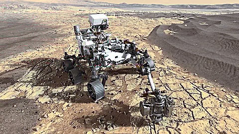 NASA's buggy to find life on Mars