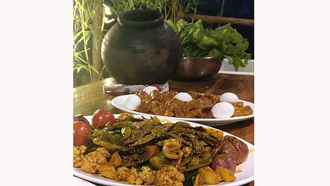 new dish chicken Popti at Hotel Kanji