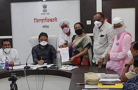 नांदेडला श्री चक्रधर स्वामी द्विज गोरक्षण तीर्थस्थानासंदर्भात बैठक