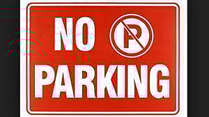 no parking