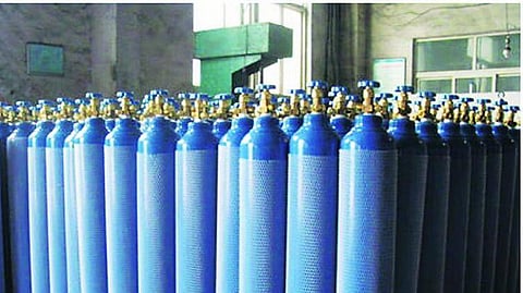 oxygen cylinder