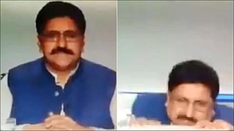 Pakistani Analyst Falls Off Chair During Live TV Debate