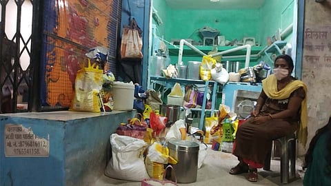 Video : आता गिरण्याही 'हाउसफुल', दळणासाठी नागरिकांच्या रांगाच रांगा