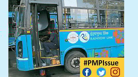 #PMPIssue ‘पीएमपी’च्या ताफ्यातील नव्या मिडी बसला ग्रहण!