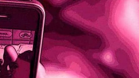 blackmailed by making obscene pictures