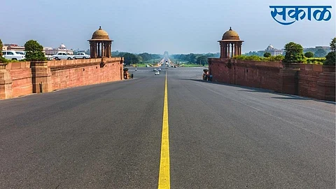 New Delhi historic Rajpath