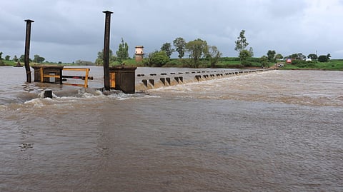 Twenty four dams under water in Kolhapur district