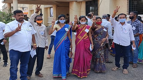 grampanyat election results in ratnagiri most of the and shiv sena win most of seats in ratnagiri