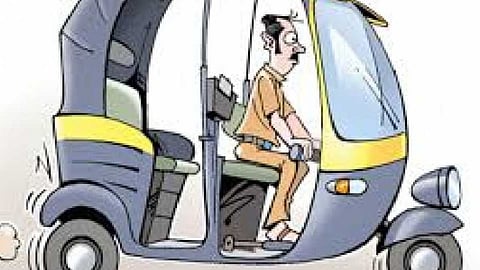 in lockdown period auto driver star a new business in village to village in ratnagiri