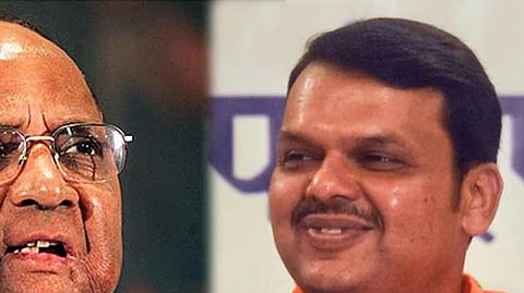Sharad Pawar And Devendra Fadnavis