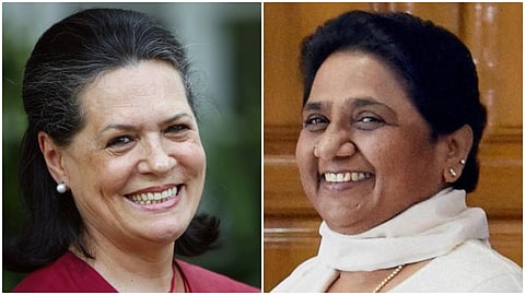 soniya gandhi and mayawati