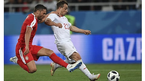 Swiss wins against Serbia