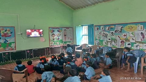 Communication with parents is done through schools