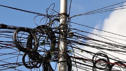(overhead cables PMC will appoint Private agency for survey