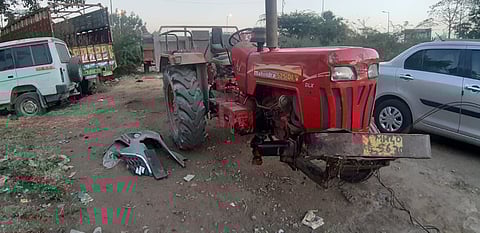 accidental death of a young man in a tractor accident