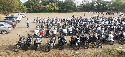 Release vehicle caught during the lockdown period