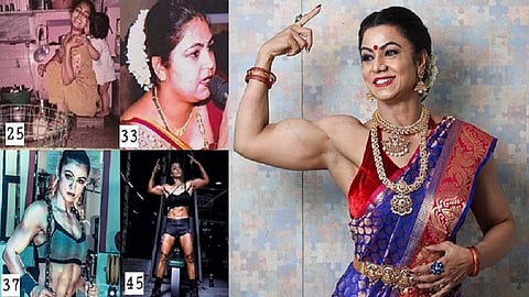 women body builder kiran dembala