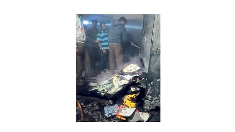 कागल पालिकेतील 'आग संशयास्पद'