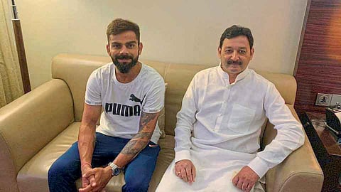 विराट कोहलीला जायचंय दुर्गराज रायगडावर; संभाजीराजेंपुढे व्यक्त केली इच्छा