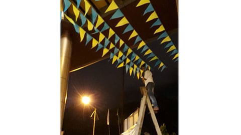 वसुंधरा महोत्सवासाठी ‘पर्यावरणस्नेही सजावट’