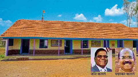 कारले बंधूंच्या दातृत्वाने शाळेला नवा लूक