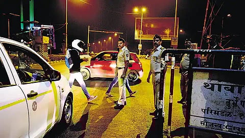 संचारबंदीसाठी नवी मुंबई पोलिस सज्ज! प्रत्येक ठाण्यात 100 अतिरिक्त कर्मचारी