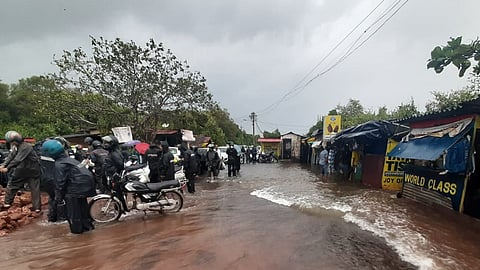 kyar cyclone impact on goa heavy rains in panjim