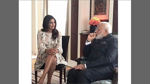 priyanka chopra narendra modi