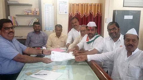 Vidhan Sabha 2019 : जोरदार शक्तिप्रदर्शन करीत डॉ. विश्वजित कदम यांचा उमेदवारी अर्ज दाखल