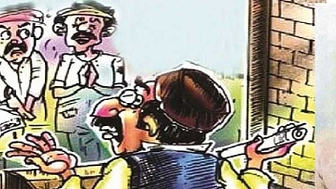 private Lenders Arrested in samdoli