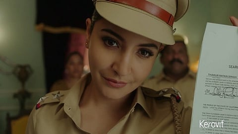 Anushka sharma's cop look for new ad