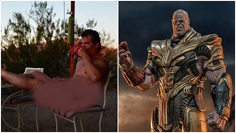 Avengers Thanos aka Josh Brolin shares a steamy hot picture on Instagram