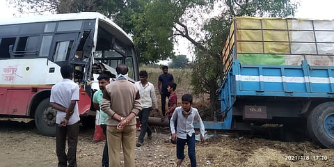 parivahan bus accident