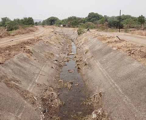 The water of Pimpalgaon Joga dam has not reached Nagar district