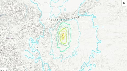 Powerful magnitude-6.4 earthquake hits China's Xinjiang