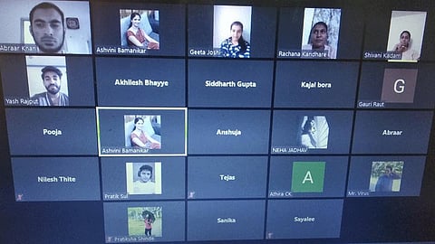 Online guidance of students from Engineering College in Pune