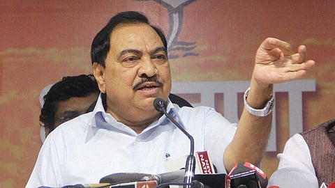 File photo of Eknath Khadse