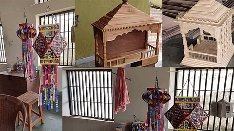 prisoners have created new diwali items in kolwal goa